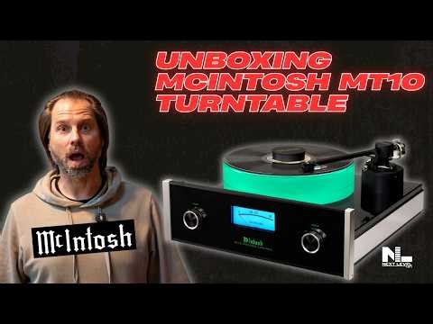 McIntosh MT10 Turntable Setup and Unboxing