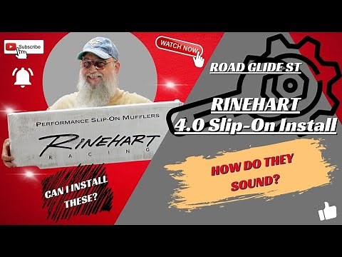 2022 Road Glide ST Upgrade - Rinehart 4.0 Slip-On Exhaust Install