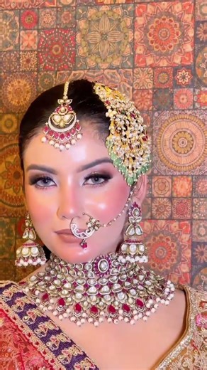 Soft Glam Nikah Makeup 💄#viral #trending #bridal #explore