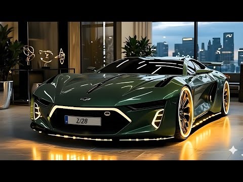 2026 Camaro Z/28 Review – 670HP Flat-Plane V8 TRACK MONSTER! Brutal Looks, Raw Power