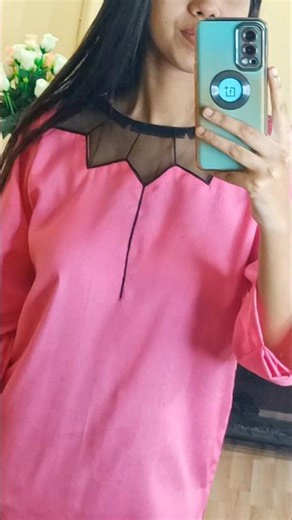 Cutwork Double Neck Design Tutorial | Needle Girl | Shorts