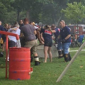 3K views · 60 reactions | Firefighter games: bucket brigade. #pennsylvaniapumpprimersmuster #vintagefiretruck | Vintage Fire Truck & Equipment | Facebook