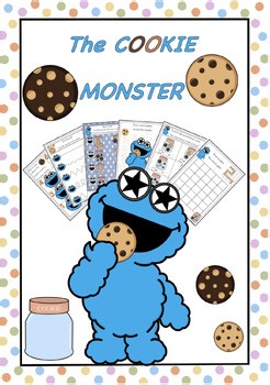 Baking cookies with the cookie monster