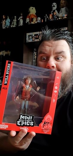 Stranger Things Will Byers Mini Epics Vinyl Figure Unboxing