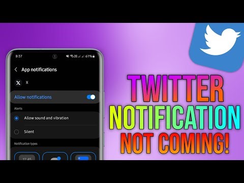 Twitter Notification Not Coming on Android || Tech Wash