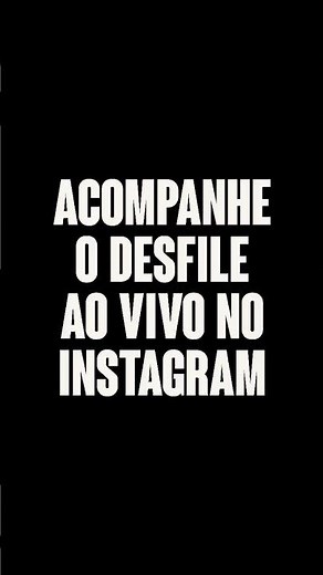É HOJE. Acompanhe a transmissão ao vivo do HOPE Fashion Week a partir das 16h30 em nosso Instagram.