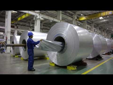 How Aluminum Foil Is Made in Factories | Inside Megamill Industrial Production