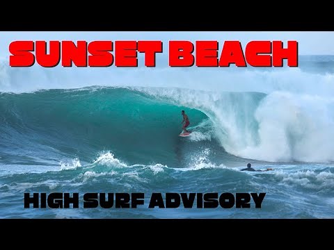 SURFING PERFECT SUNSET BEACH | Best Rides Of The Day