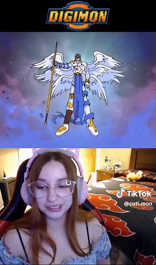 Patamon digievoluciona a Angemon en Digimon