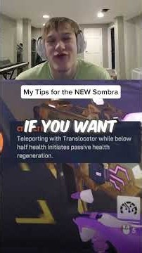 My Tips for the New Sombra #sombra #overwatch #tolu