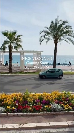 NICE VLOG Vol.2 本日20:00公開🎬フランス・ニース旅行後編🇫🇷 #海外旅行 #旅行VLOG #ニースVLOG #カンヌ #モナコ #パリ #ヨーロッパ旅行
