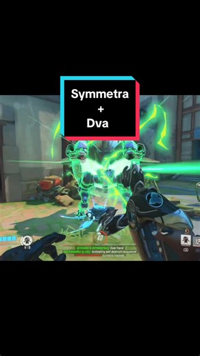 Symmetra and Dva Combo in Overwatch