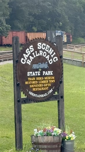 The Cass Scenic Railroad in Cass, West Virginia offers stunning views of fall foliage during its train rides. The peak of fall colors typically occurs in late October, but even in early November, there can still be beautiful views. #cassscenicrailroad #casswestvirginia #wv #thingstodoinwestvirginia #truesouthernaccent #foryou #foryoupage #fyp | True Southern Accent