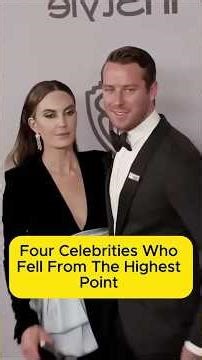 Four celebrities who fell from the highest point