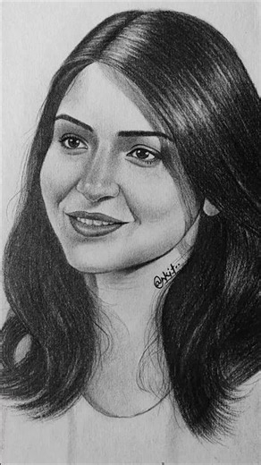Drawing Anushka Sharma from Rab Ne Bana Di Jodi✨😳Hacks😱🔥💯✍🏻#trending #viral #ankitproworks #shorts