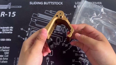 FTC Magnifier Mount with Fast QD Lever 2.26"/2.91" Optical Centerline Height,Quick Release&Flip-to-Center Mechanism,Compatible G30,G23,G33,G43,G45,3X,6X Etc