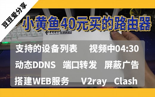 小米路由器刷入老毛子Padavan固件后怎么使用 端口转发 动态DDNS 屏蔽广告 搭建web服务 v2ray Clash