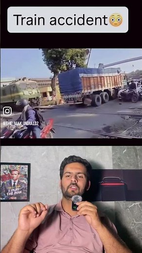 Live Train Accidents at Railway Crossing 🤯
