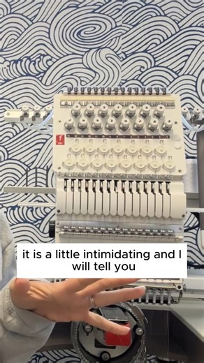 Ready to meet your next favorite embroidery machine? 🤩 I've got the full scoop, plus a trick to make threading this multi-needle machine super easy! Comment BAI to learn all about it! #baiembroiderymachine #mulitineedleembroidery #embroiderymachine | Silhouette School with Melissa Viscount