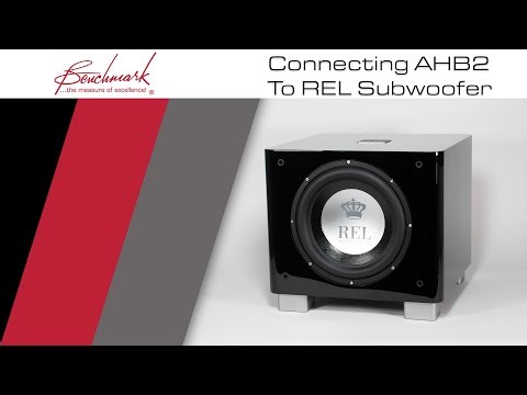Connecting AHB2 Power Amplifier to REL Subwoofer