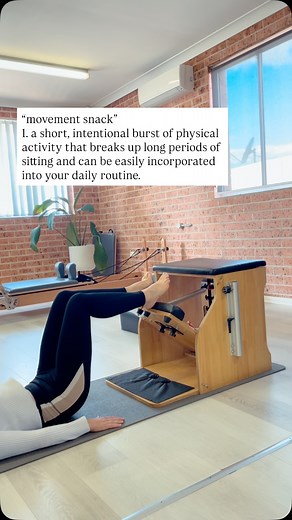 “movement snack” 1. a short, intentional burst of physical activity...