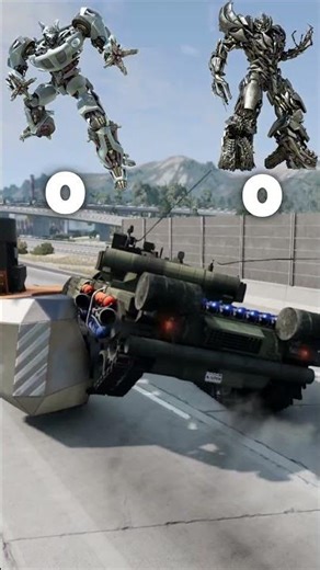 Jazz vs Megatron Transformers Cars in BeamNG Drive! #beamngdrive