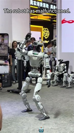 Unlucky Robot Fail#robot #robotroad#robotfail#humanoidrobot#fyp