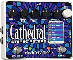 Electro-Harmonix Cathedral Stereo Reverb Pedal
