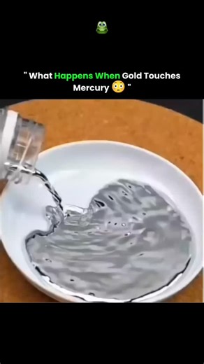 x on Instagram: "The X post by showcases a gold bar dissolving in mercury, amassing 3.8 million views and highlighting the rapid amalgamation process where the metal vanishes into a silvery alloy. This reaction forms a gold-mercury amalgam due to mercury's ability to wet gold's surface and disrupt its atomic lattice, as explained in chemistry resources; the gold can be recovered by heating to evaporate the mercury. Amalgamation has been a traditional gold extraction method since ancient times bu