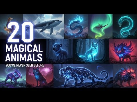 Discover the TOP 20 Fantasy Animals You Never Knew Existed