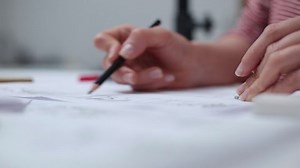 Hands Draw Pencil Storyboard Film Artist Stock Footage Video (100% Royalty-free) 1040347919 | Shutterstock