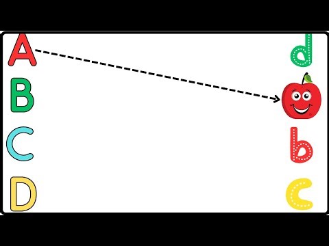 Match the letters with their pictures| class lkg ukg english worksheet | alphabets, abc song,phonics
