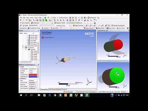 Undamped Rotor Dynamic Analysis Modal Analysis using ANSYS Workbench