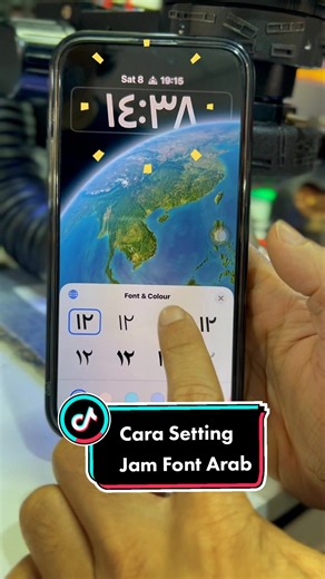 How to Set Arabic Clock Font on Your Device
