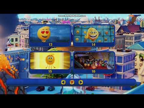 The Emoji Movie 2017 DVD Menu Walkthrough