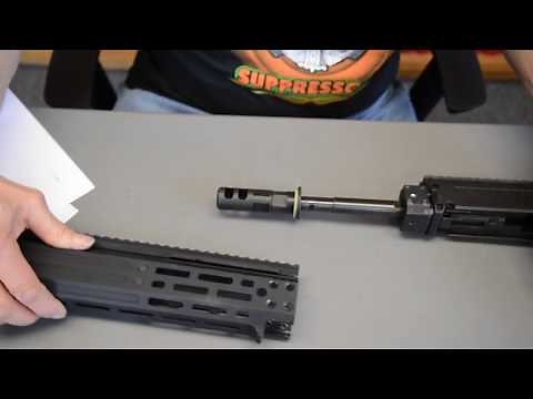 Installing the Venom Suppressor on The CZ Scorpion Evo 9mm