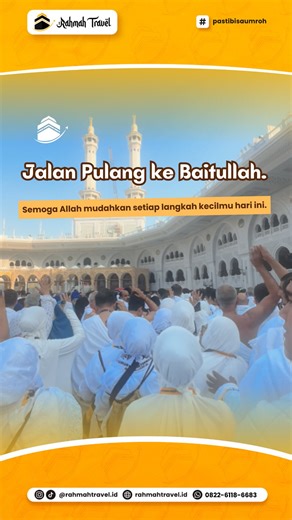 UMROH MURAH HEMAT RAHMAH TRAVEL on Instagram: "Semoga setiap langkah hari ini Allah ringankan ✨ Yuk wujudkan impian umrahMu bersama Rahmah Travel! Mau Umroh Fasilitas Terbaik & Nyaman Cuma 23jt an ALL IN? Di @rahmahtravel.id aja, Karena cuma disini #PastiBisaUmroh 📆 MARET 2026 21 Maret 2026 – Paket Umroh Syawal 2026 Grup 2 ✅ 21 Maret 2026 – Umroh Al Oula + Thoif By Lion Air 9D ✅ 22 Maret 2026 – Paket Umroh Syawal 2026 Grup 2 ✅ 22 Maret 2026 – Paket Umroh Syawal 2026 Grup 3 ✅ 23 Maret 202