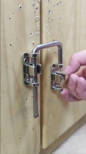 Simple and Easy Way to Install a Door Bolt Latch