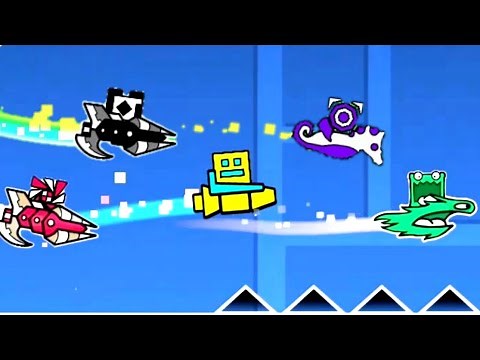 GEOMETRY DASH RACE MODE (Multiplayer)