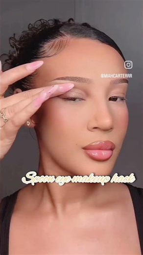 spoon eye makeup hack #shortyoutube #makeup #makeuptutorial