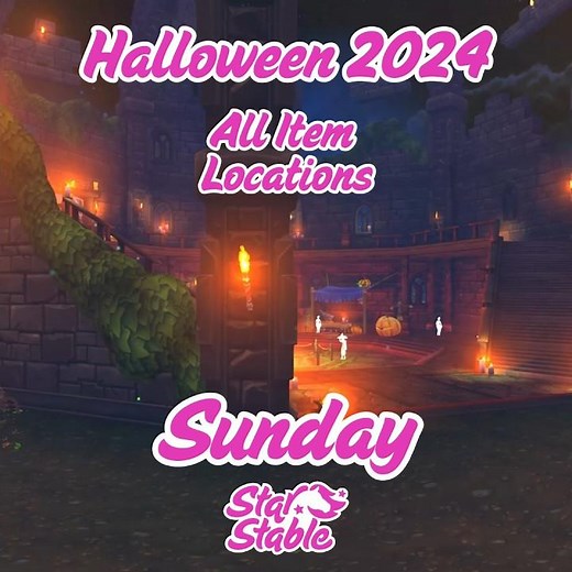 Star Stable Online: 🗺️ Sunday’s Halloween Item Locations! 🎃