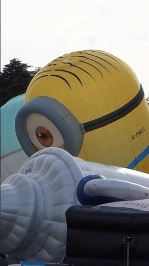 Stuart the Minion at Bristol Balloon Fiesta 2013