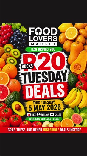 Food Lover's Market 20 Bucks Deal May 5