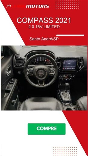 COMPASS 2021 à venda em Santo André/SP - findmotors.com.br