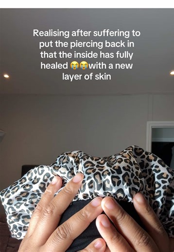 Piercing Struggles: My Healing Journey 😭