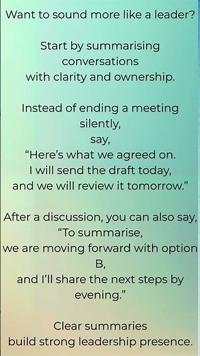 Workplace Learning Short | Build Leadership Presence Through Clear Communication