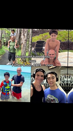 My son is on the spectrum. In 2020 we started with tiny walks. Now we swim, lift, hot tub, and travel—together. Movement turned into love. #autism #autismparents #gymdad #fitness #weightloss