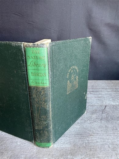 Antique Hardcover Bird Identification Book-nature Library - Etsy