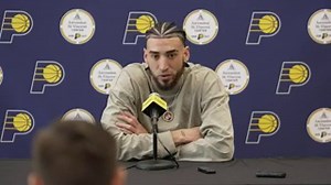 Chris Duarte End of Season Media Availability