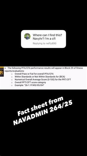 Fat Chief on Instagram: "For those asking where I got the eval info for PFA/CFA updates."